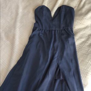 Long sweetheart dress